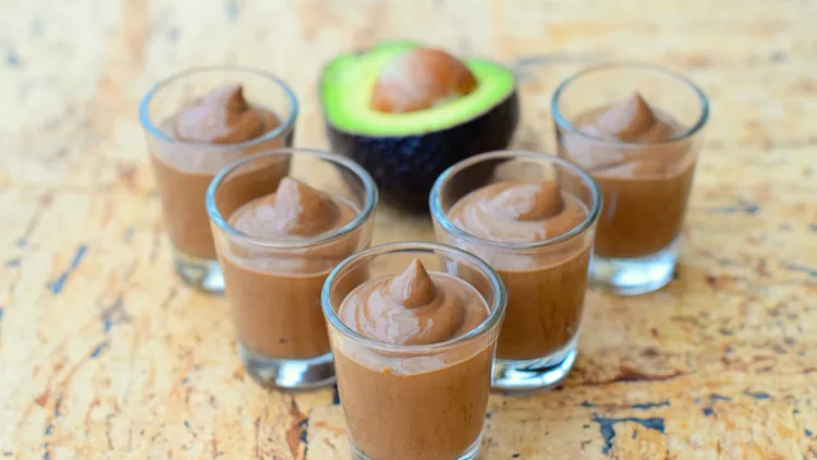 Avocado chocolate mousse