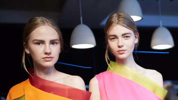 Pixelformula womenswear ready to wearprêt a portersummer 2016Christopher KaneBackstage