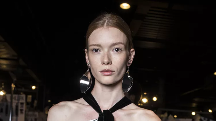 Pixelformula womenswear, ready to wearprêt a porter, backstage, New York City summer 2016 Proenza Schouler