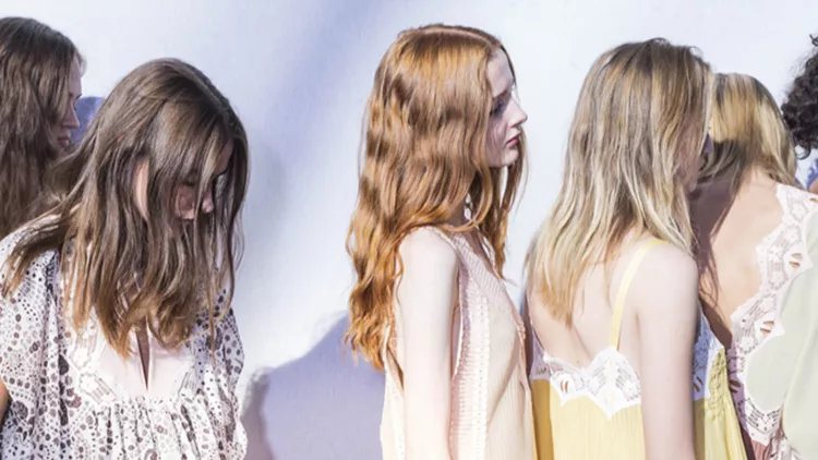 Pixelformula womenswear, ready to wearprêt a porter, backstage, summer 2016Chloe