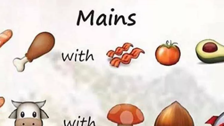 emoji menu