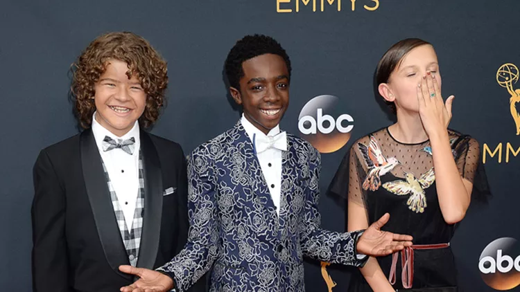Celebrities attend the 68th Annual Primetime Emmy Awards in LA