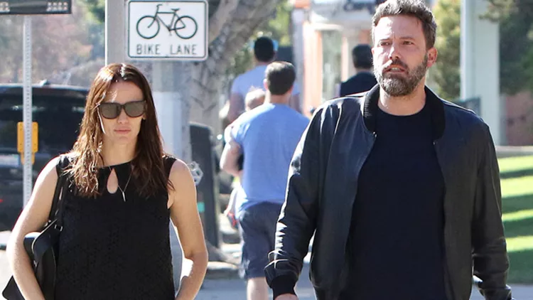 Jennifer Garner and  Ben Affleck out for some coffee together in Brentwood