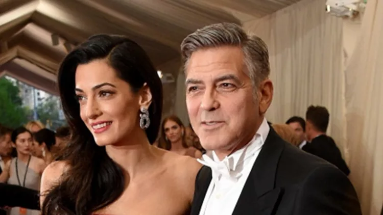 Amal Clooney and George Clooney