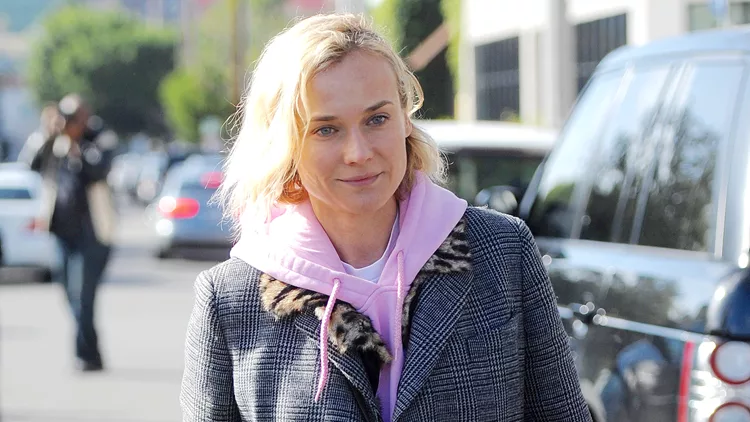 Diane Kruger bundles up as she is out and about in Los Angeles