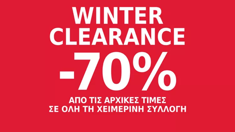 WINTER CLEARANCE