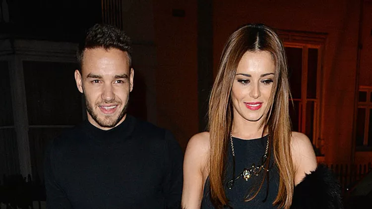 Cheryl Fernandez-Versini and Liam Payne at Salmontini le Resto.