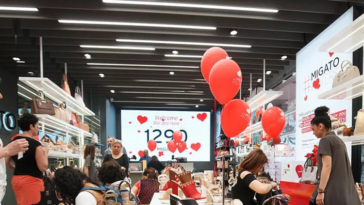 MIGATO: Τα λαμπερά εγκαίνια του ανακαινισμένου flagship store της στην Ερμού!