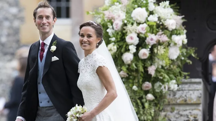 Pippa Middleton marries James Matthews at St Mark's Church in Berkshire