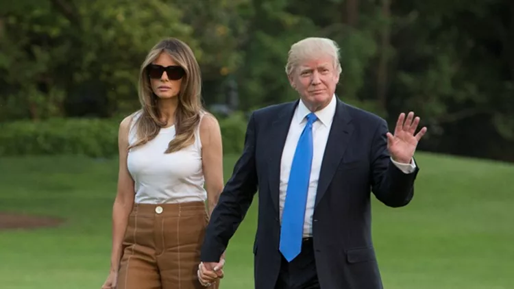 Donald Trump and Family Return To The White House - DC