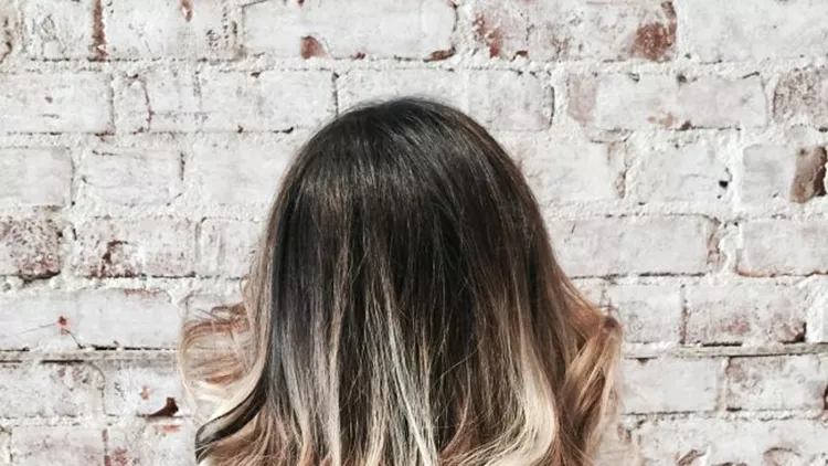 Ombre με balayage