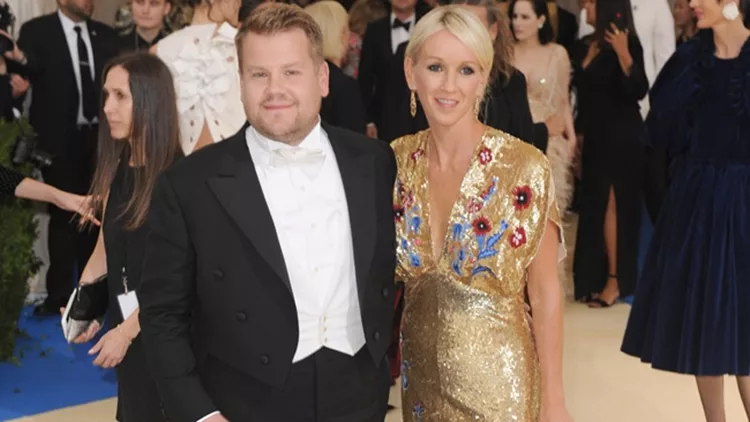 James Corden and Julia Corden