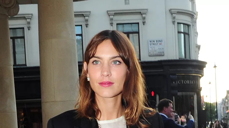 Alexa Chung at Fenwick, New Bond Street, London, UK.