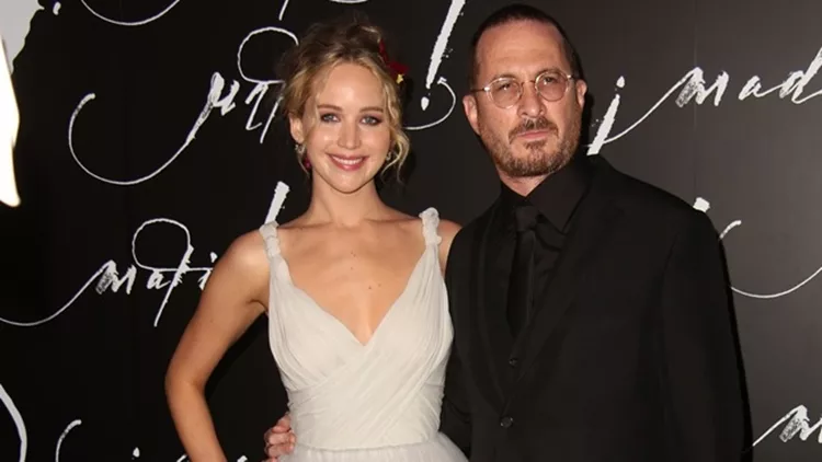 Jennifer Lawrence and Darren Aronofsky