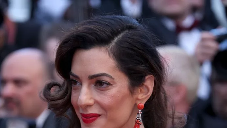 Festival cannes red carpet George Clooney and Amal Alamuddin