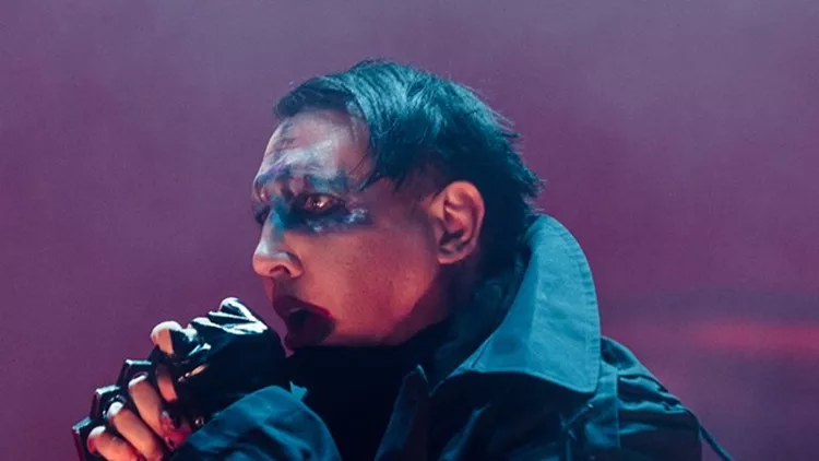 Marilyn Manson performs on the Faster Stage of the Wacken Open Air Festivals in Wacken