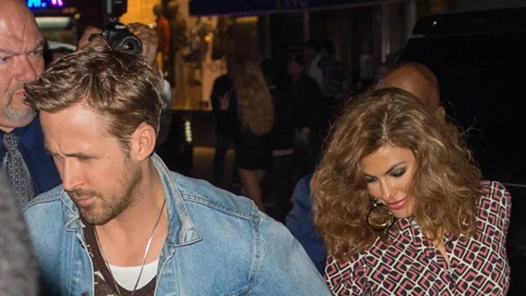 Eva Mendes and Ryan Gosling are spotted partying after SNL in New York
