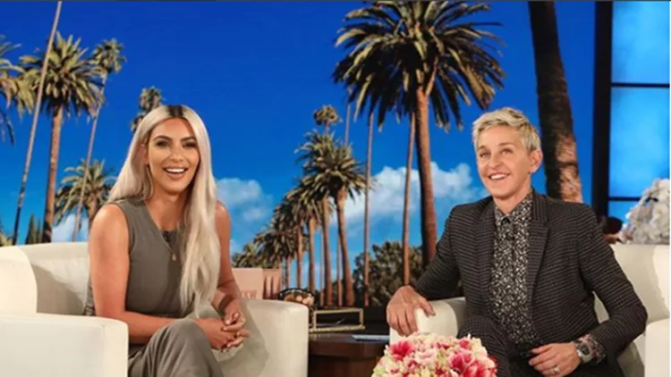 Kim Kardashian Ellen DeGeneres