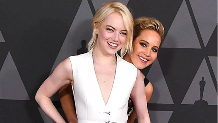 Jennifer Lawrence Emma Stone Governors Awards