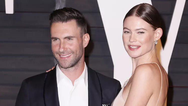 Adam Levine and Behati Prinsloo