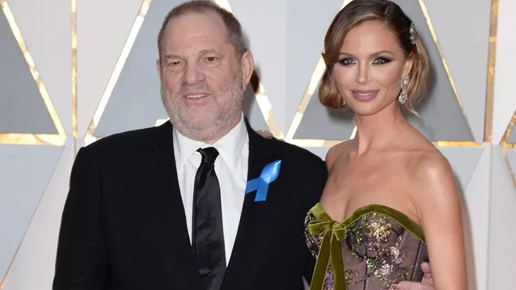 Harvey Weinstein and his wife Georgina Chapman