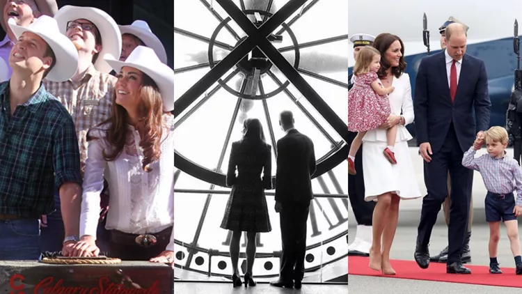 Kate Middleton – Πρίγκιπας William |15 στιγμές από τα ταξίδια τους!