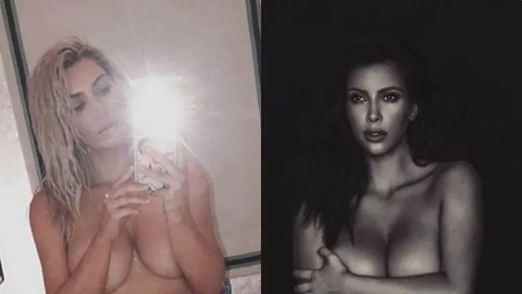 Kim Kardashian collage