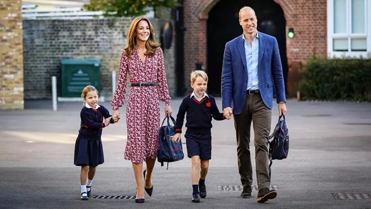 Πρίγκιπας George & Πριγκίπισσα Charlotte - kate Middleton - πρίγκιπας William