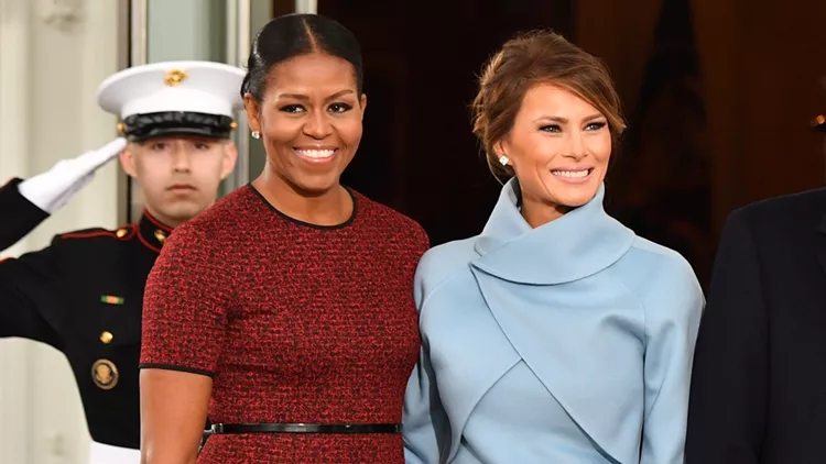 Michelle Obama Melania Trump