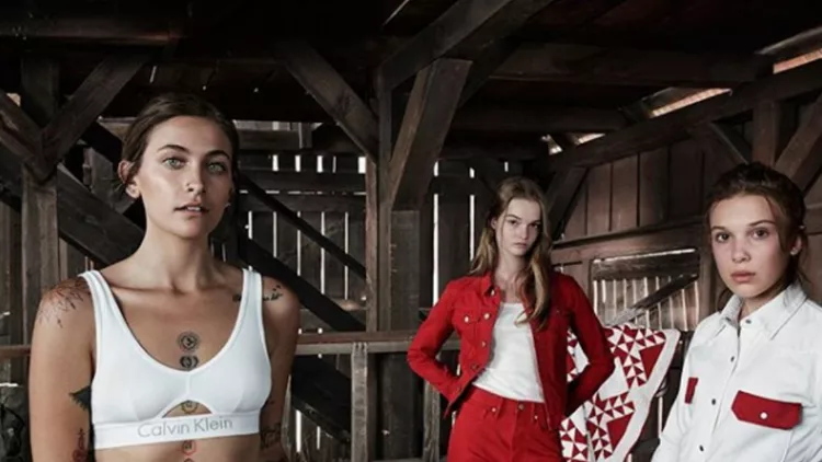 Η Millie Bobby Brown και η Paris Jackson πρωταγωνιστούν στη νέα καμπάνια του Calvin Klein
