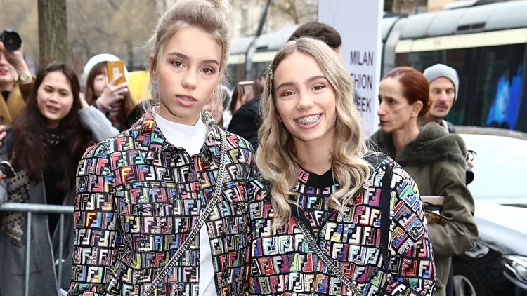 Fendi's Guests arrival at the Milan Fashion Week in Italy