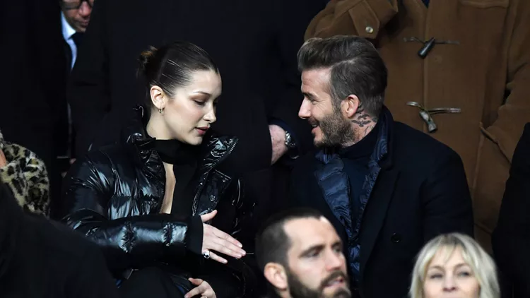 Bella Hadid - David Beckham