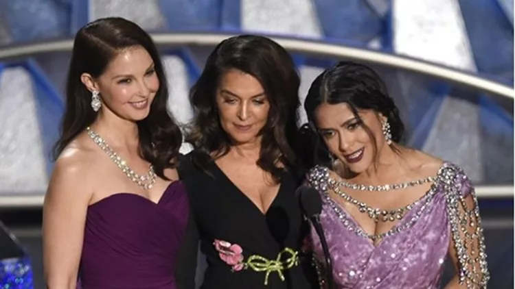 Annabell Sciorra, Ashley Judd και Salma Hayek