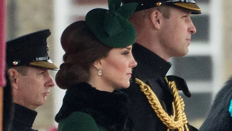 Duke And Duchess of Cambridge attend St Patrick's Day parade.