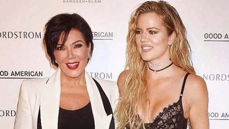 khloe kardashian kris jenner