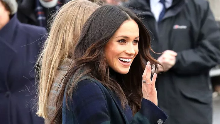 Prince Harry and Meghan Markle visit the Edinburgh Castle during the visit to Edinburgh, Scotland