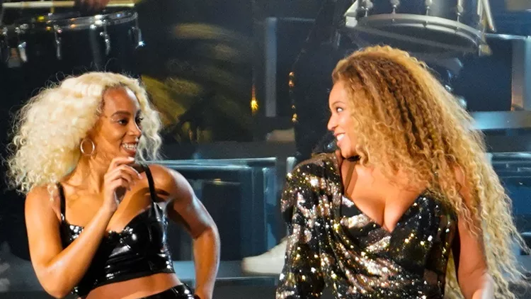 Beyonce and Solange perform together at 2018 Coachella Music Festival in Indio, CA