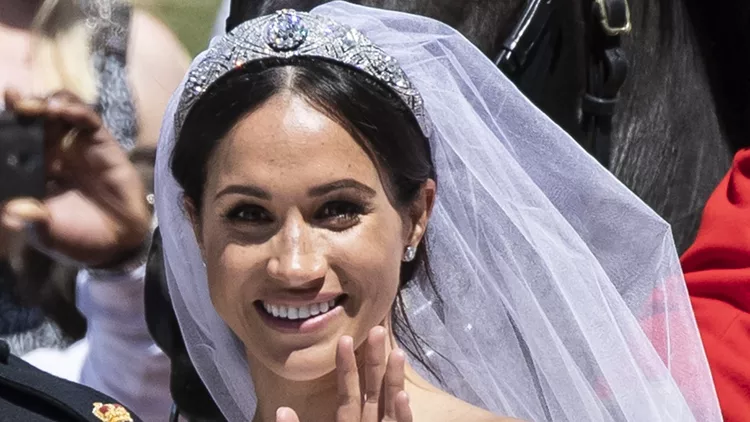 Prince Harry and Meghan Markle at Windsor Castle