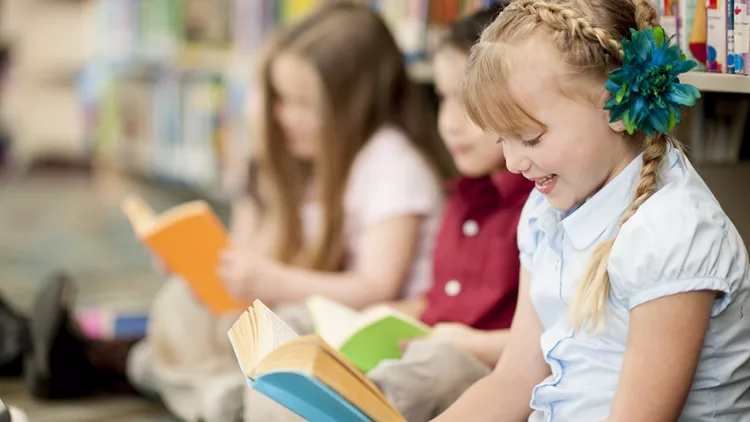 Children in Library