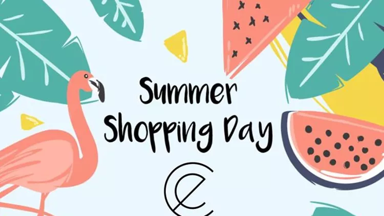 summer shopping day