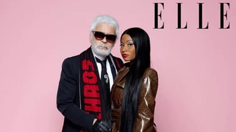 Nicki Minaj Karl Lagerfeld