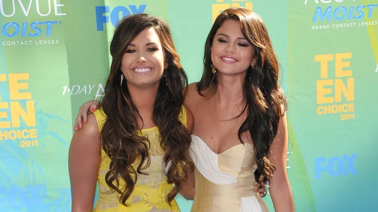 Demi Lovato and Selena Gomez