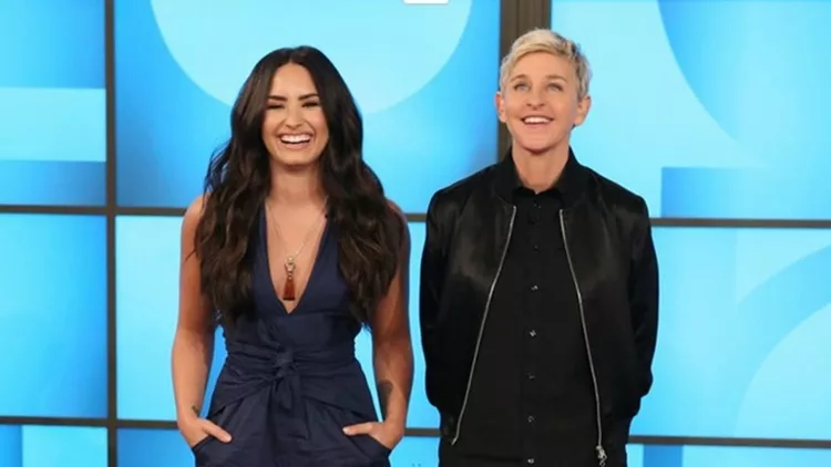 Demi Lovato Ellen DeGeneres