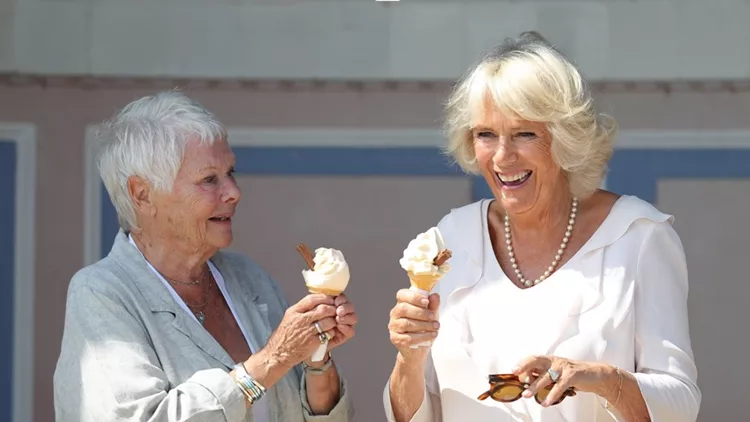 Camilla Parker & Judi Dench