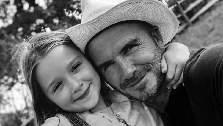 Harper Beckham David Beckham