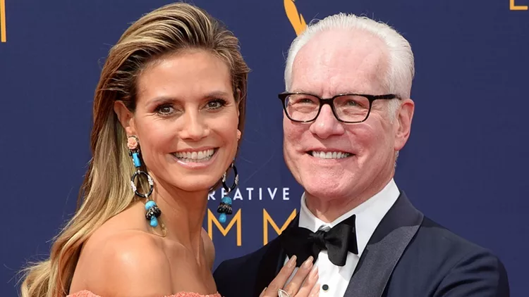 Heidi Klum and Tim Gunn,Jeri Ryan