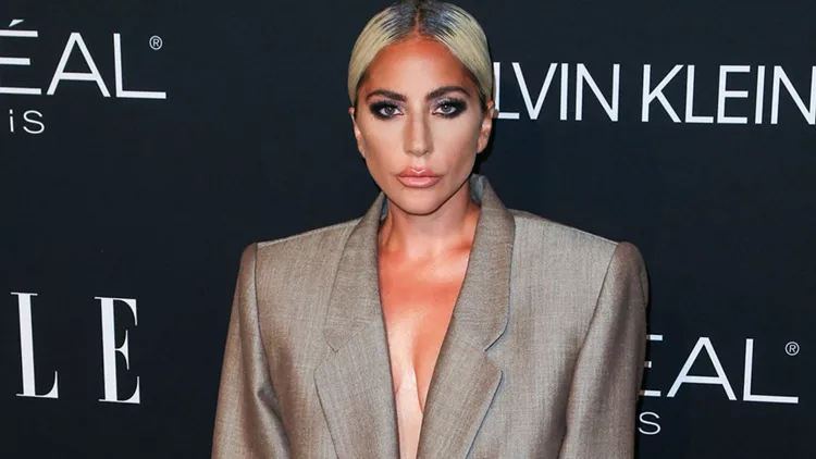 Lady Gaga wearing Marc Jacobs attends the 25th Annual ELLE Women in Hollywood Celebration