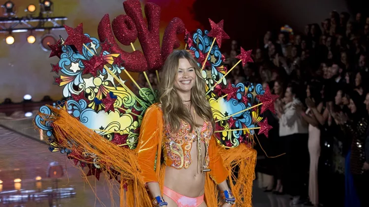 Behati Prinsloo at 2015 Victoria's Secret Fashion Show-NY