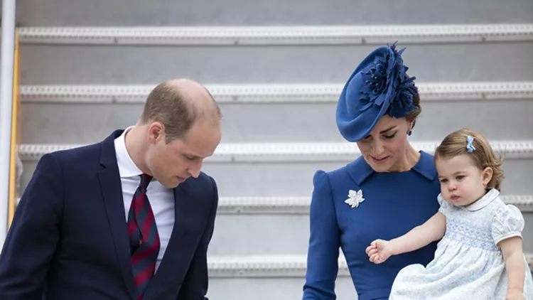 Prince William Catherine Duchess of Cambride Prince George Princess Charlotte