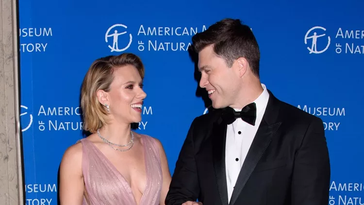 Scarlett Johansson and Colin Jost at American Museum of Natural History Gala